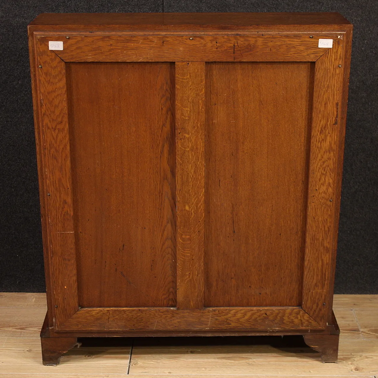 Dutch flap desk in oak, 20th century 7