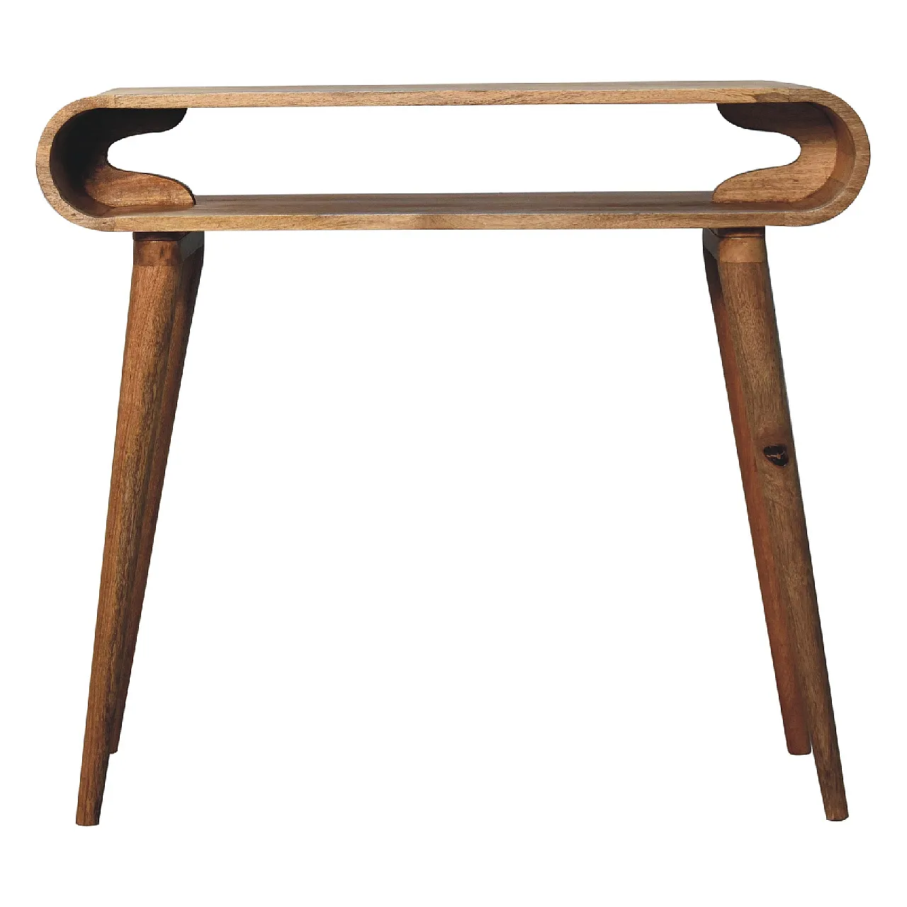 Console Table Amaya in solid wood oakish, 2000 1