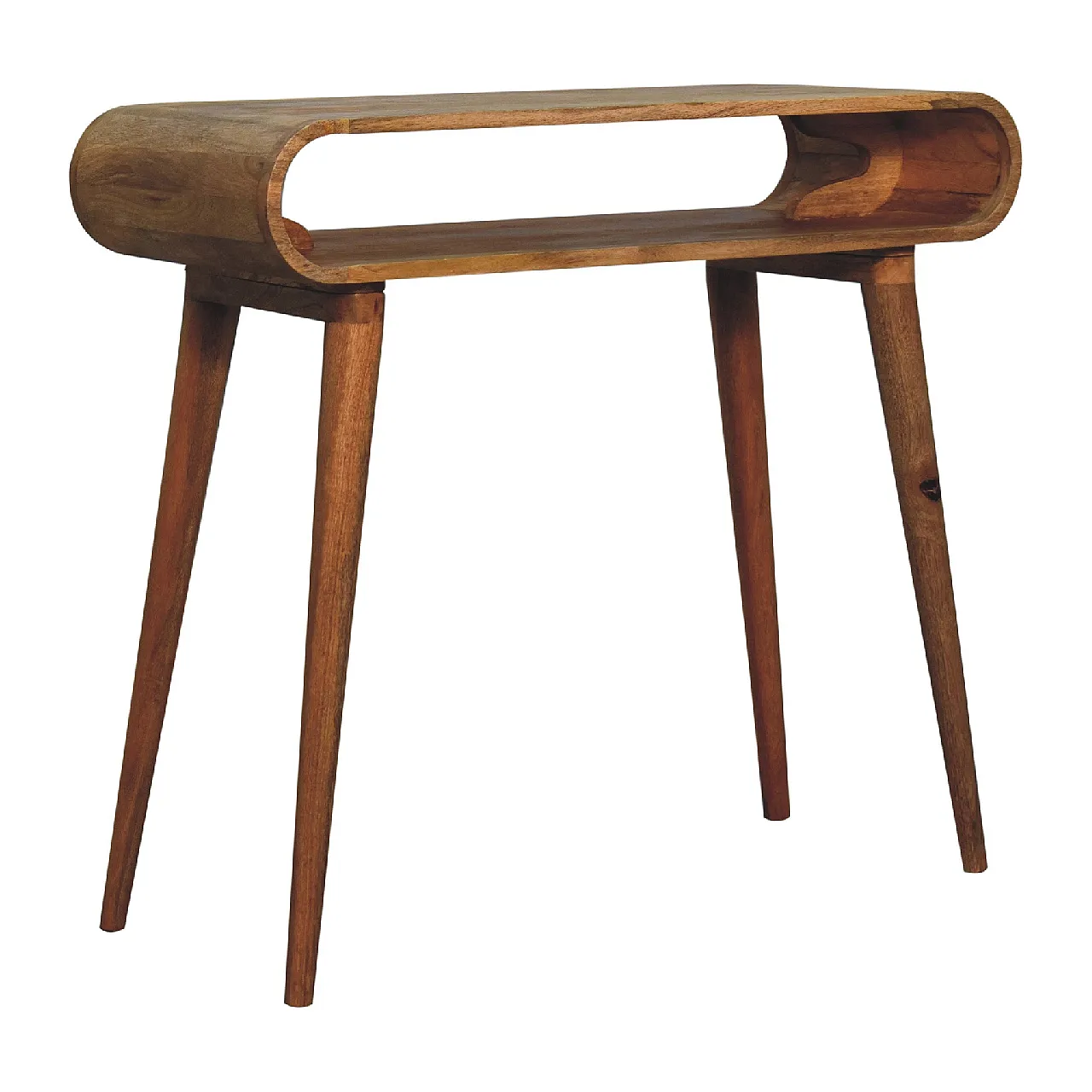 Console Table Amaya in solid wood oakish, 2000 3