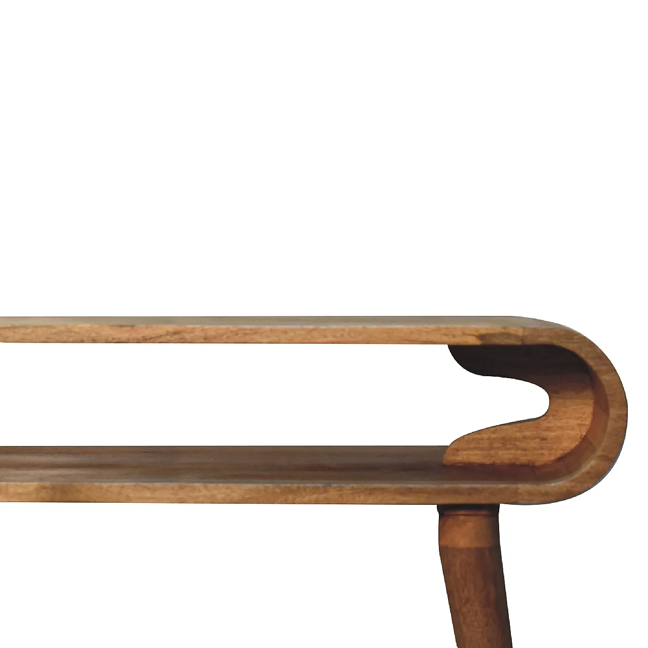 Console Table Amaya in solid wood oakish, 2000 4