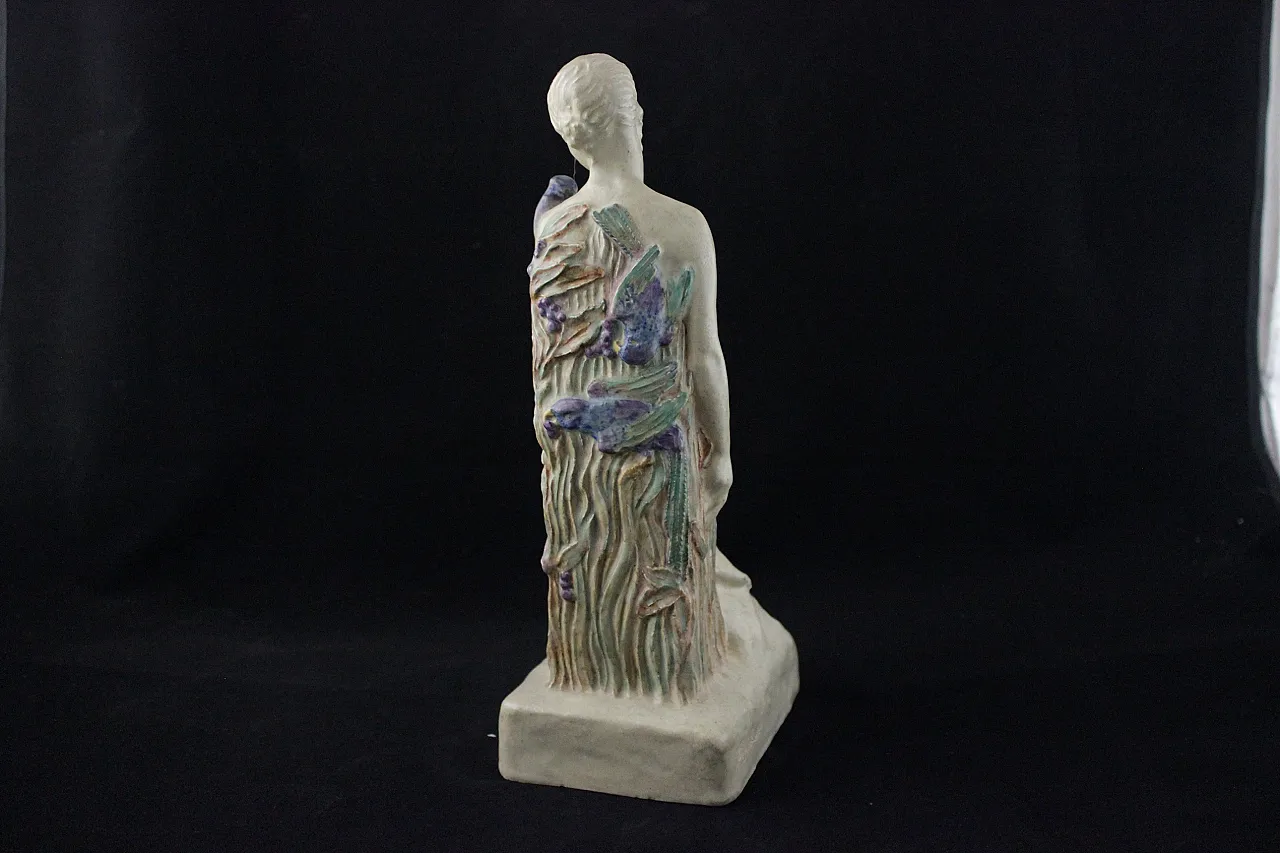 Art Nouveau Sculpture of Daphne with Laurel, by Edith Annie Laidm, 10s 3