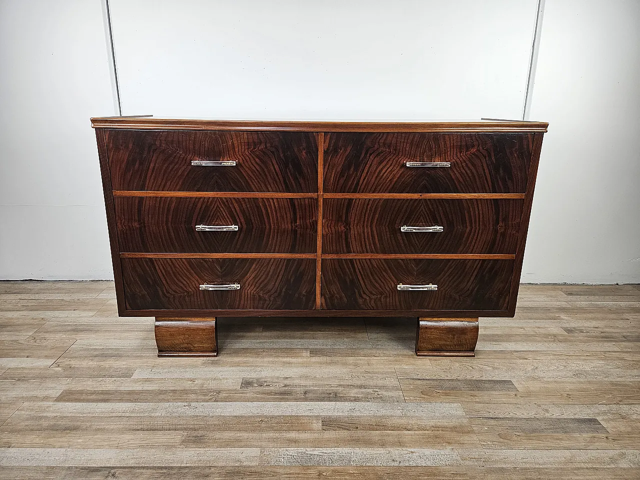 Decò Decò chest of drawers with six drawers, 40s 1