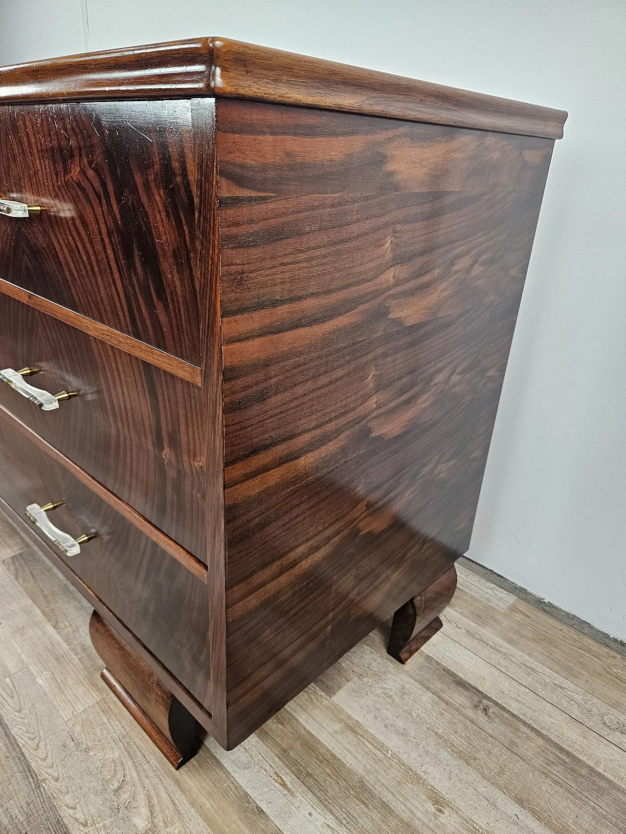 Decò Decò chest of drawers with six drawers, 40s 4