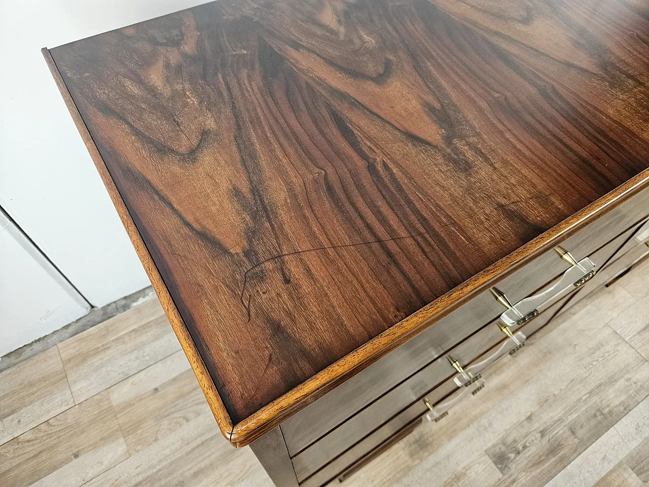 Decò Decò chest of drawers with six drawers, 40s 6