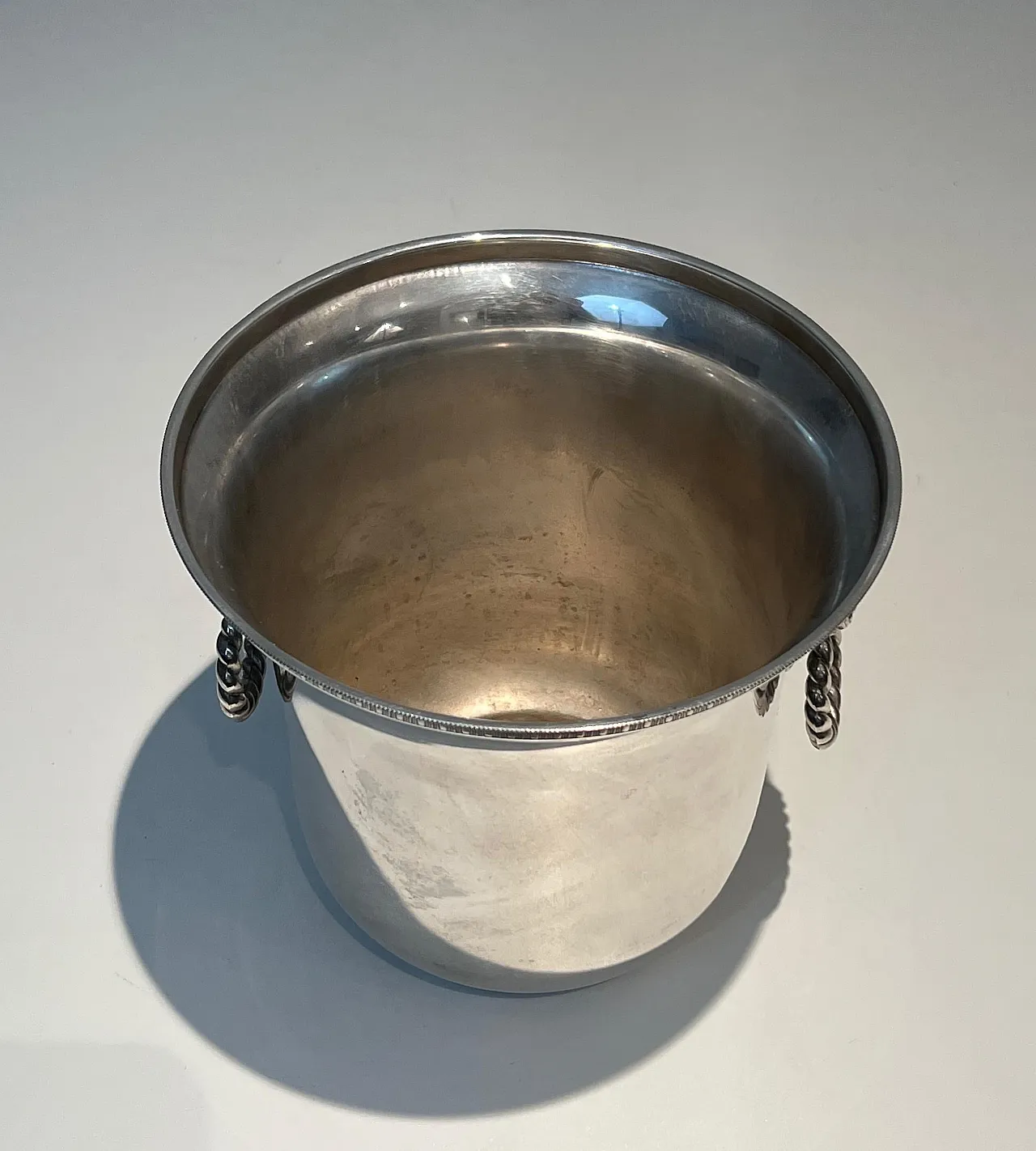 Pair of silver-plated champagne buckets, 1970s 6