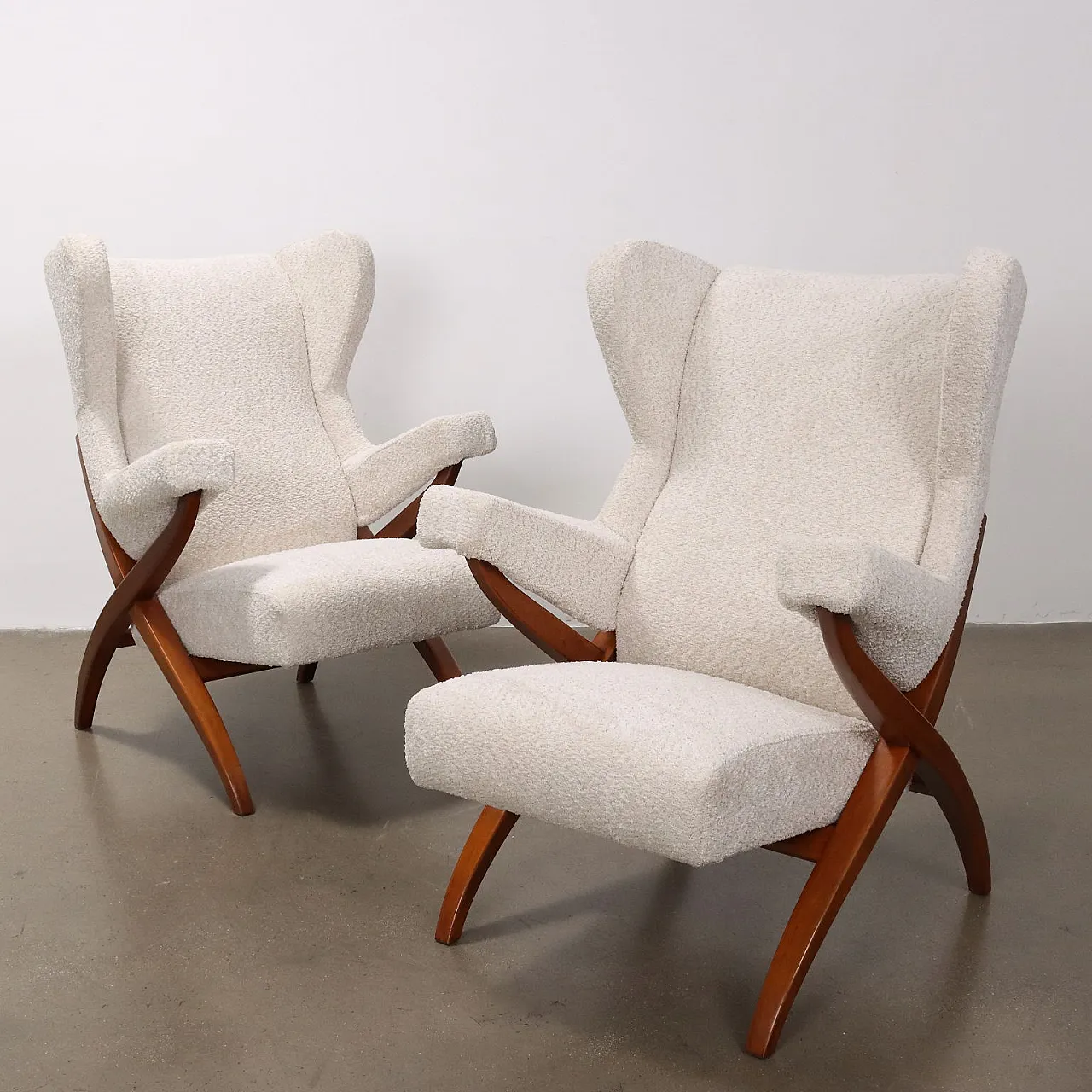 Pair of Fiorenza armchairs by Franco Albini for Arflex, 20th century 3