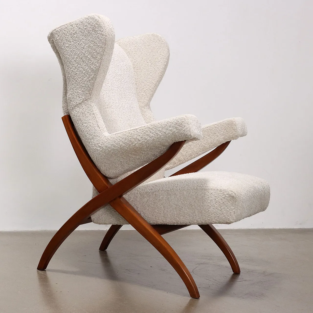 Pair of Fiorenza armchairs by Franco Albini for Arflex, 20th century 4