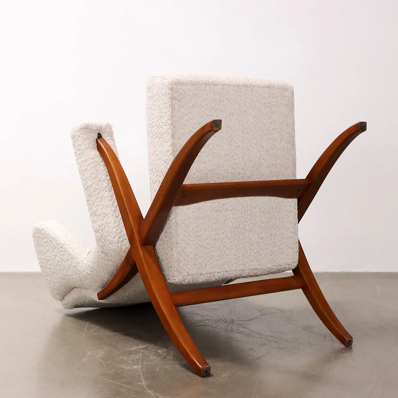 Pair of Fiorenza armchairs by Franco Albini for Arflex, 20th century 10