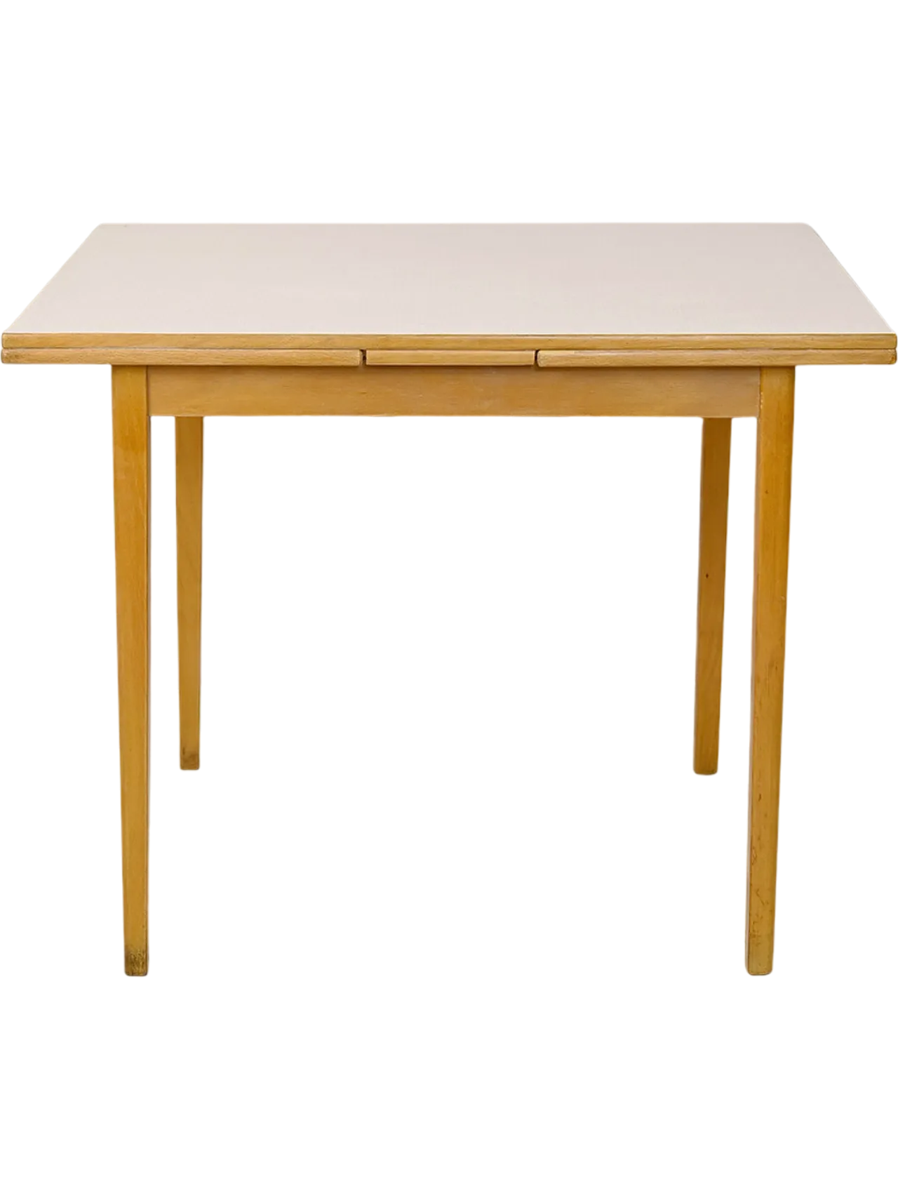 Birch and formica extending table, 1960s 12