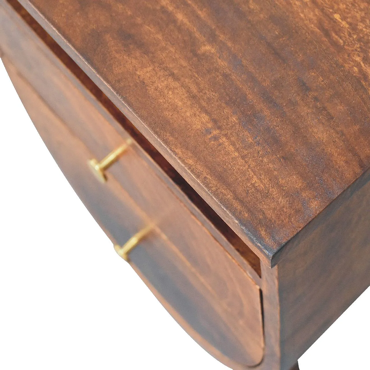 Bedside table Solid Mango Wood Chestnut, 2000 5