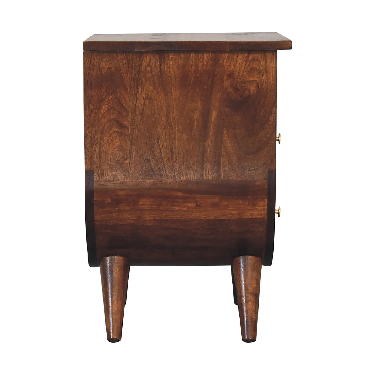 Bedside table Solid Mango Wood Chestnut, 2000 8