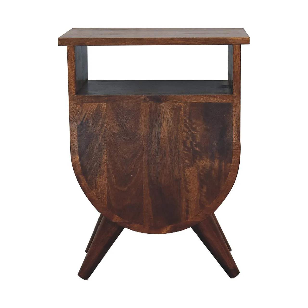 Bedside table Solid Mango Wood Chestnut, 2000 9