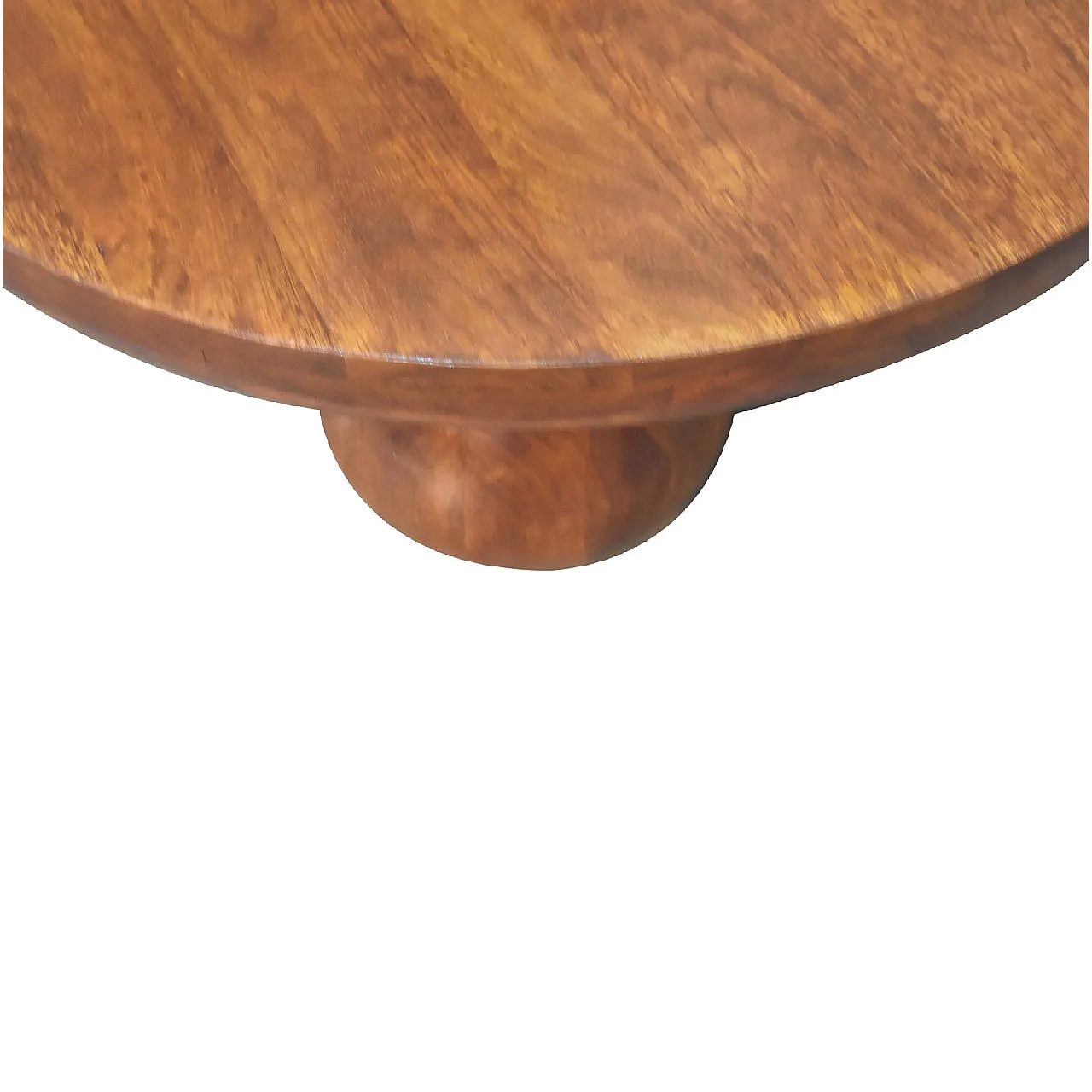 Ball Table Central A Solid Mango Wood Chestnut, 2000 6