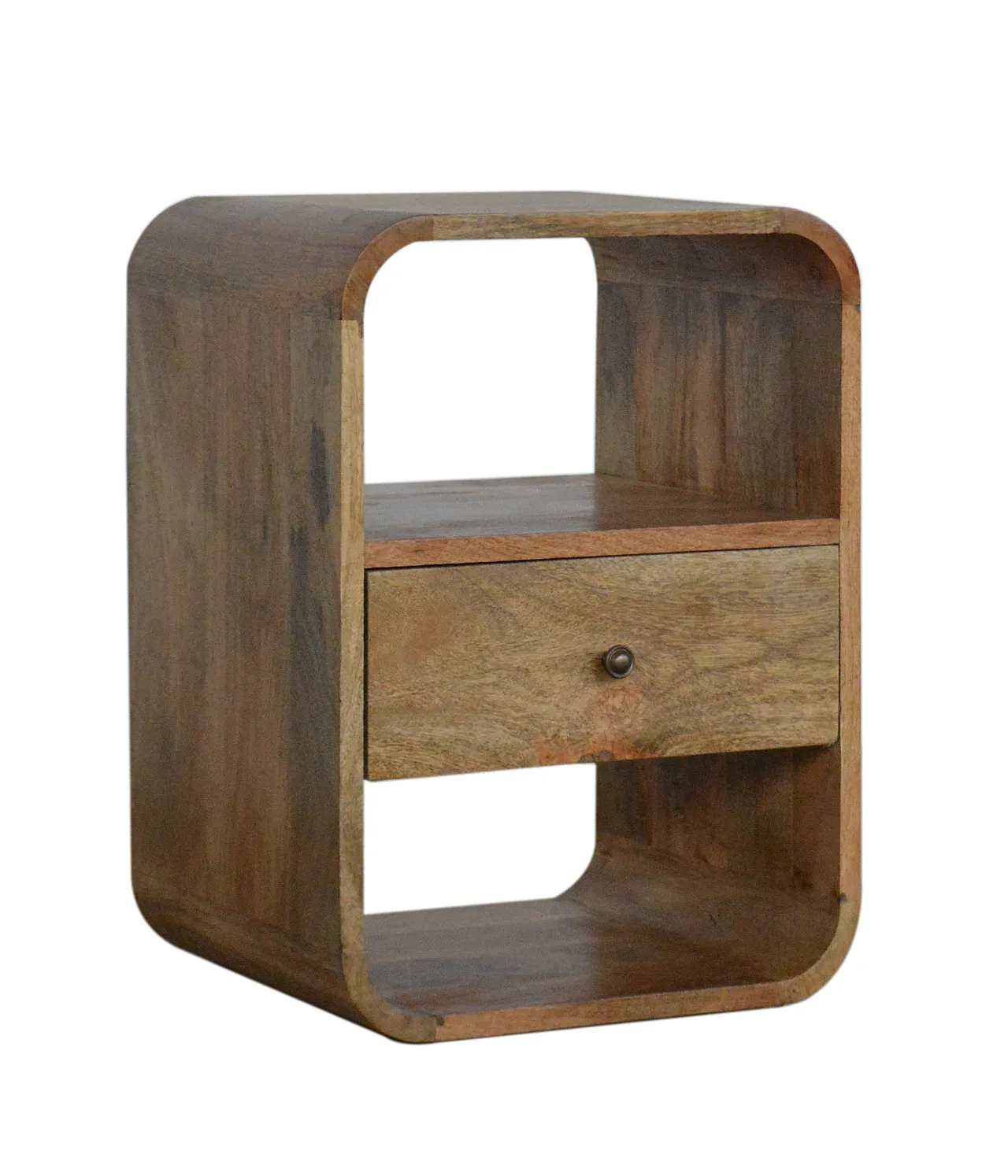 4 bedside table in mango wood, 2000 2