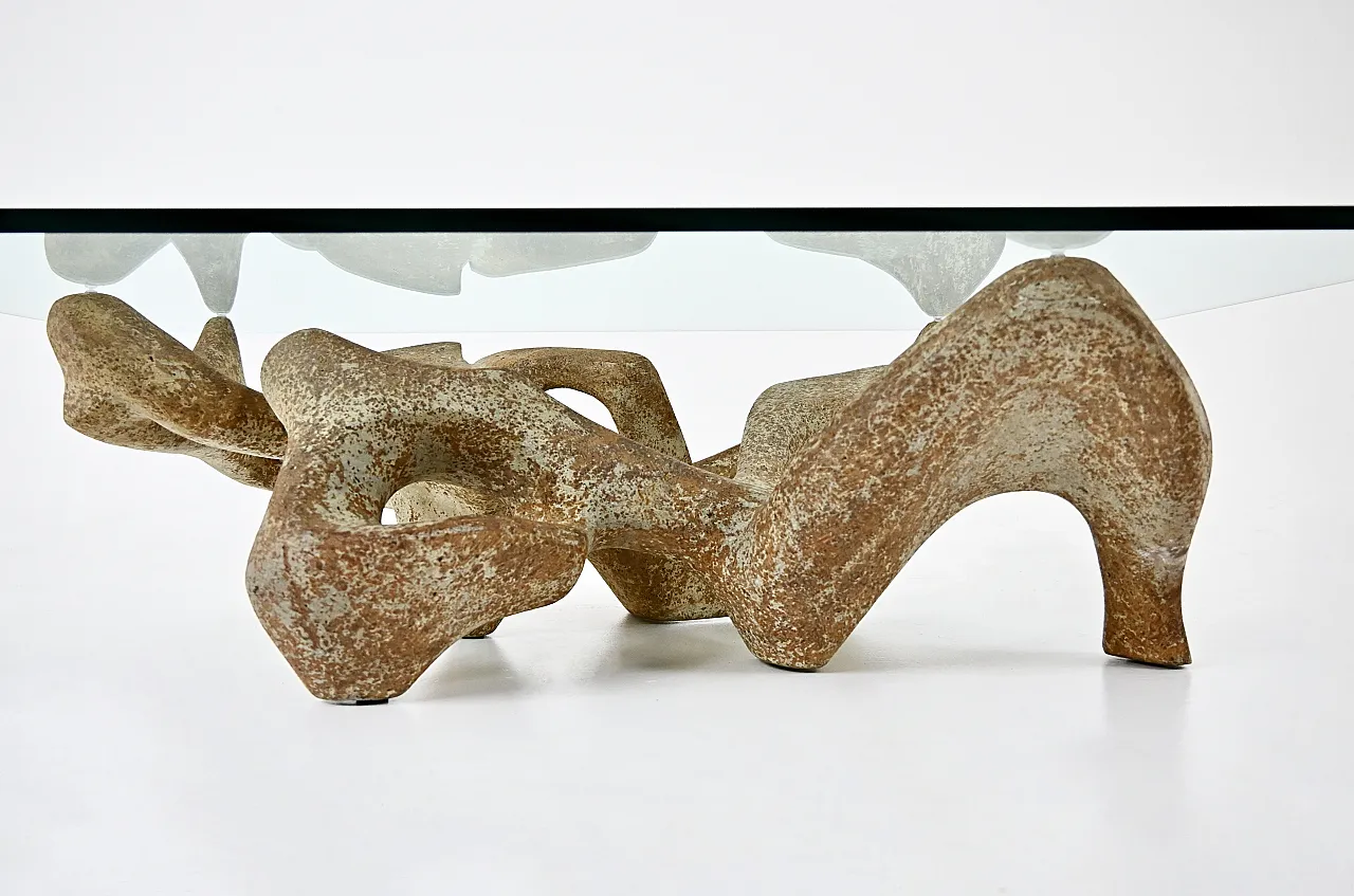 Coffee table by Claudio Trevi, 1970s 7