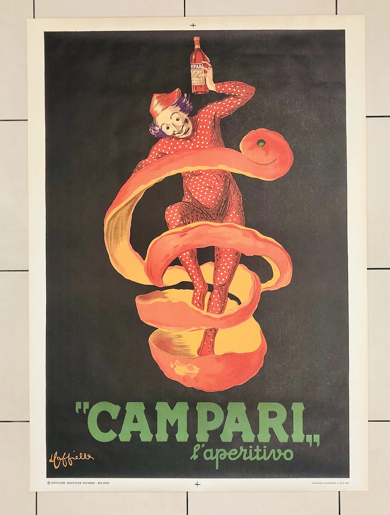 Leonetto Cappiello,1950s - CAMPARI L'APERITIVO 2