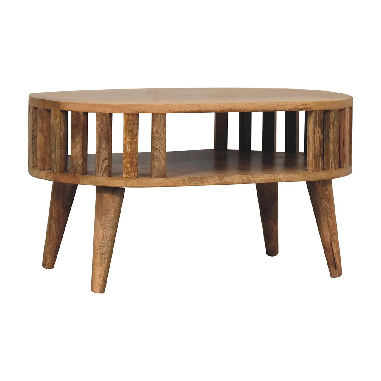 3 Coffee Table Ariella Artisan Furniture Solid Mango Wood Oakish, 2000 2