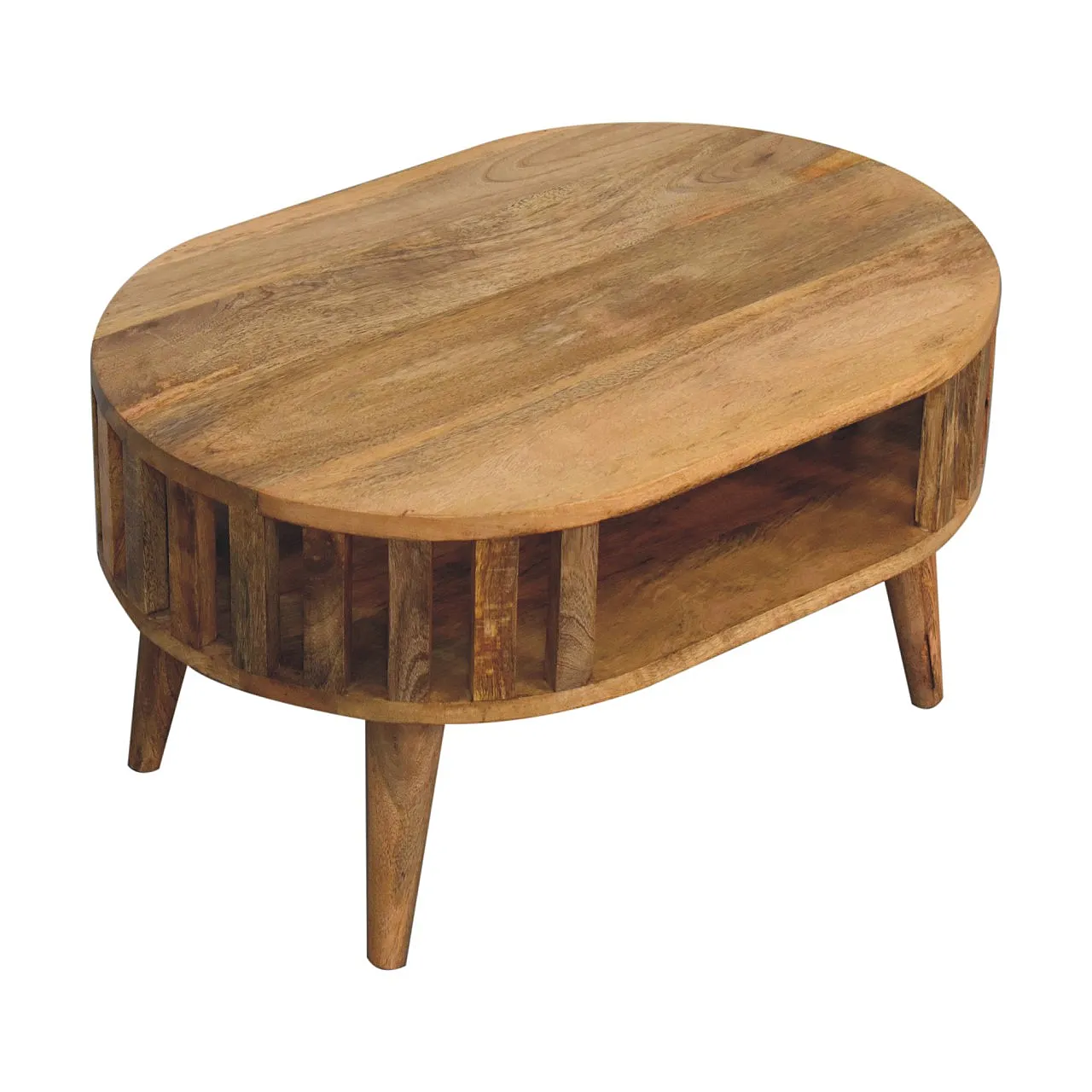 3 Coffee Table Ariella Artisan Furniture Solid Mango Wood Oakish, 2000 6