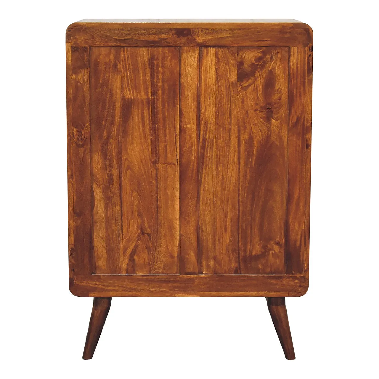 4 Chest over 3 Curved Oakish Artisan Furniture Solid Wood, 2000s 9