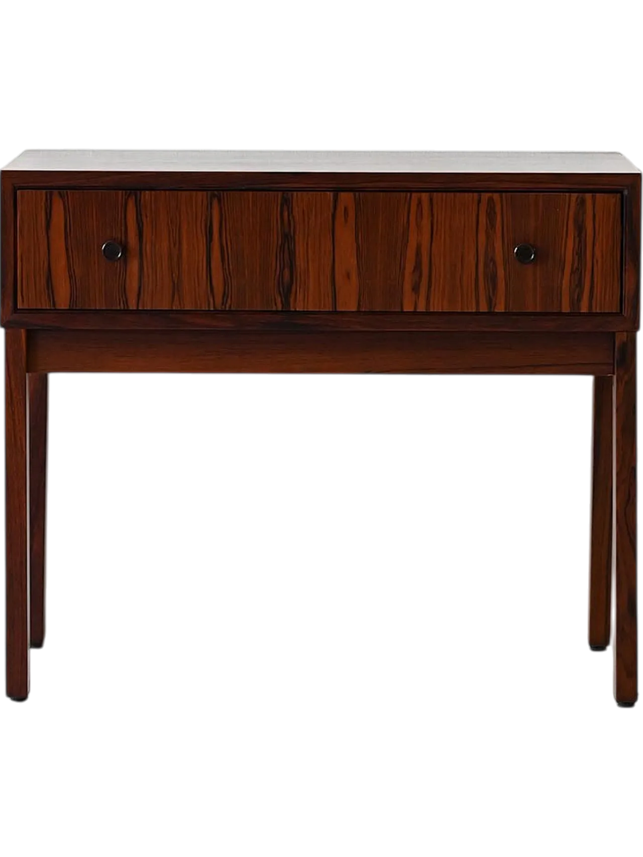 Bedside table in rosewood, 1960s 10