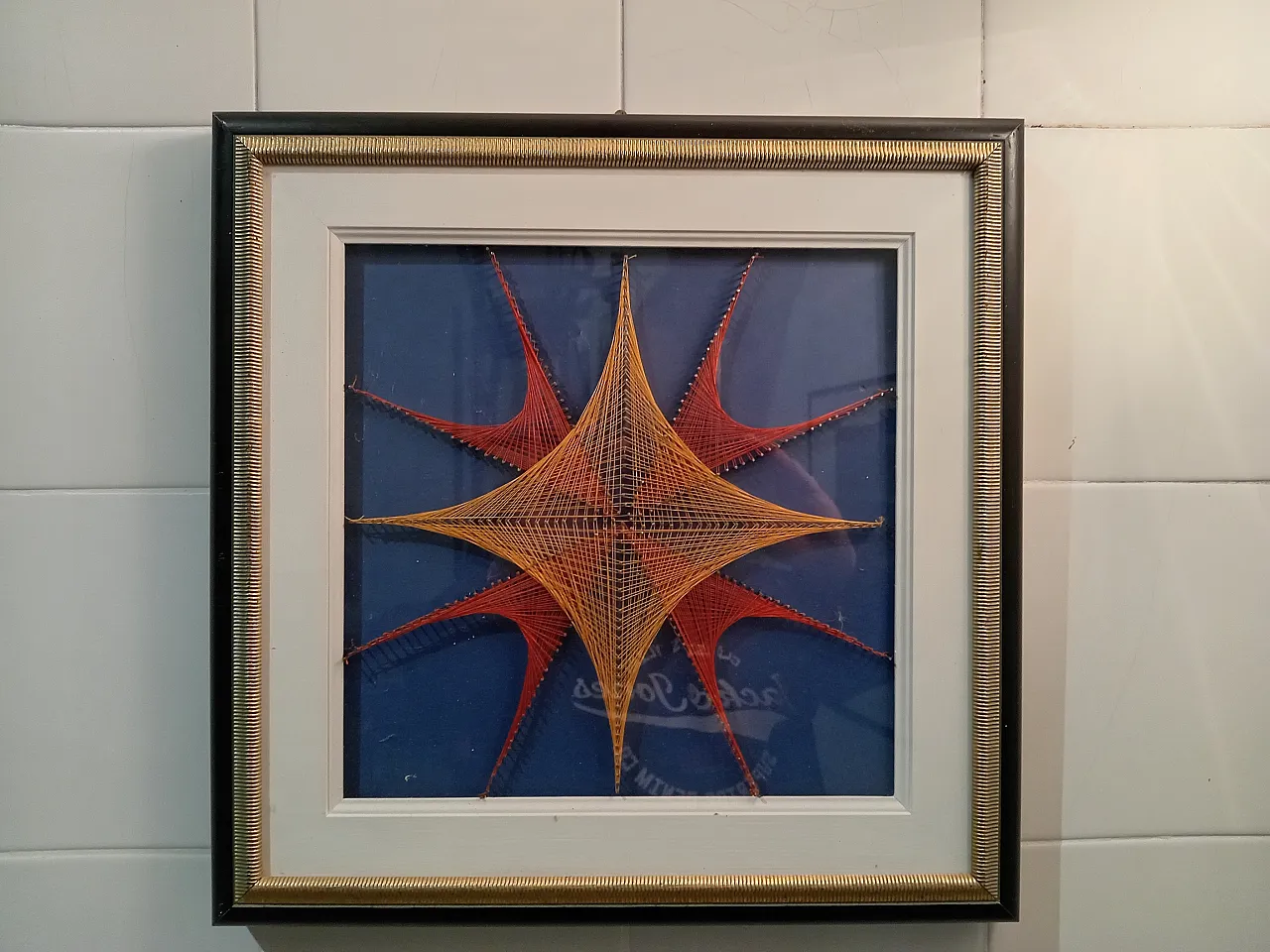 Quadro String Art, anni '90 1