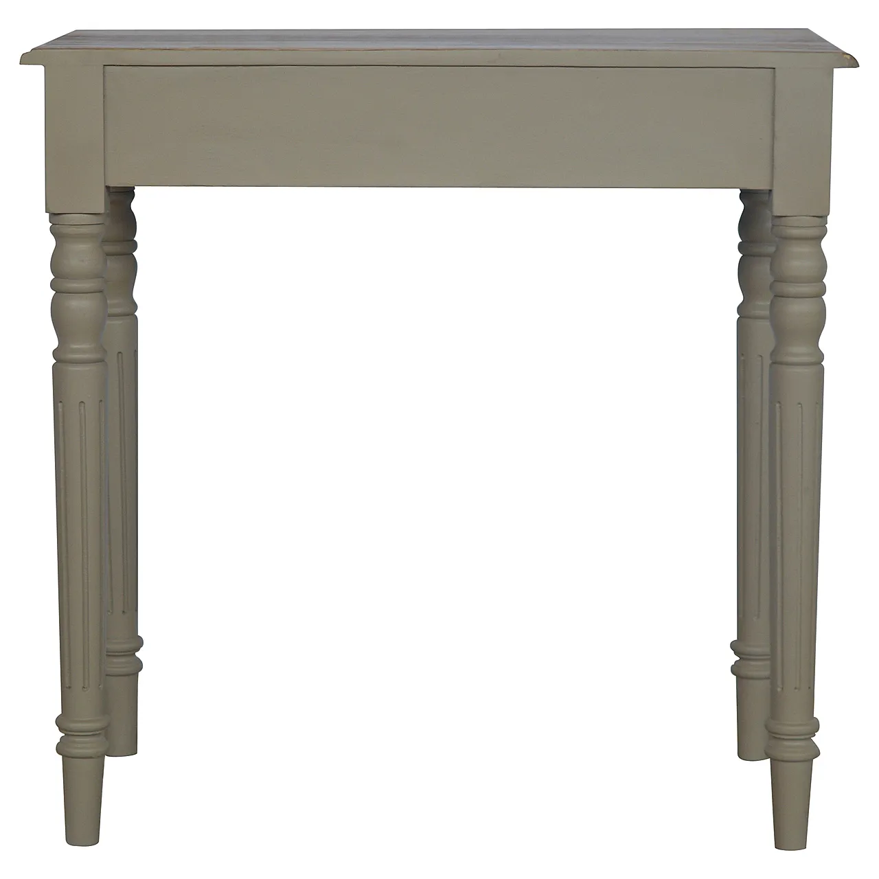 Writing desk hand painted Mango Wood Grey, 2000 10