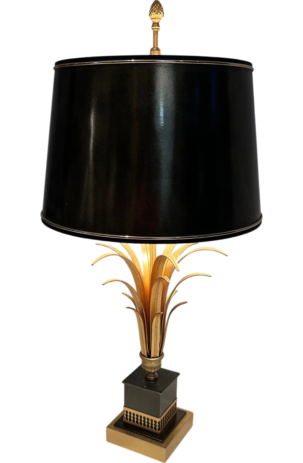 Palm-shaped table lamp in the style of Maison Charles, 1970s 20