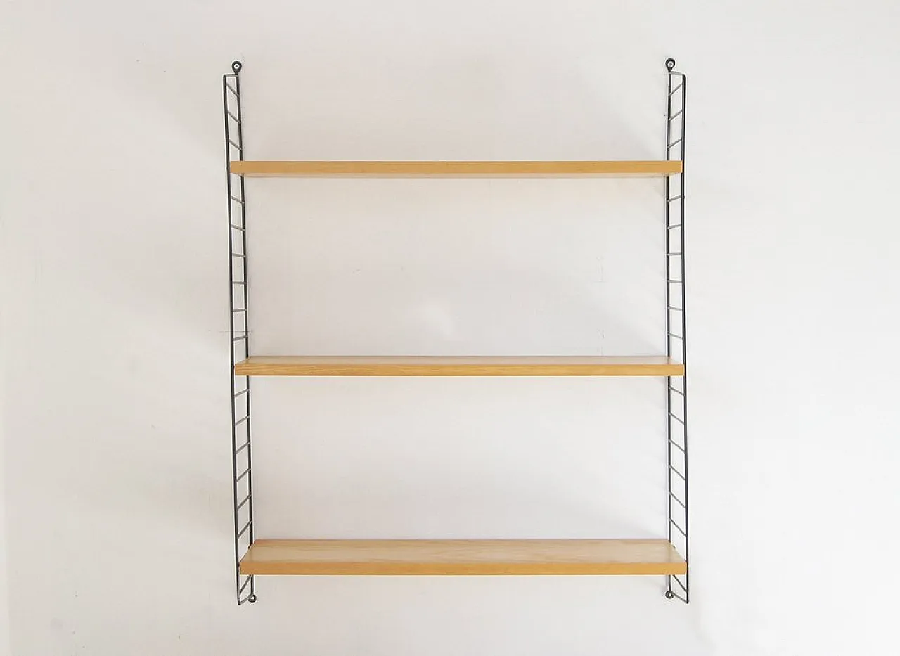 Sheling system by Strinning, Kajsa & Nils Nisse for String, 1960s 1