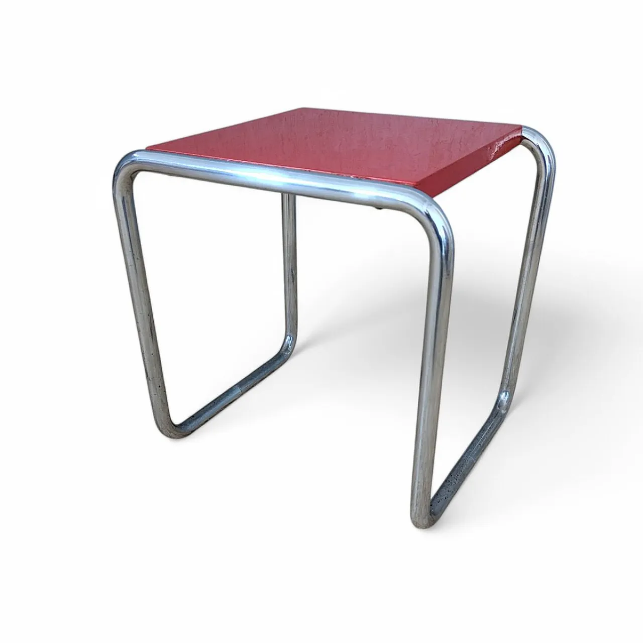 Early B 9 Bauhaus canteen stool by Marcel Breuer, 1930s 1