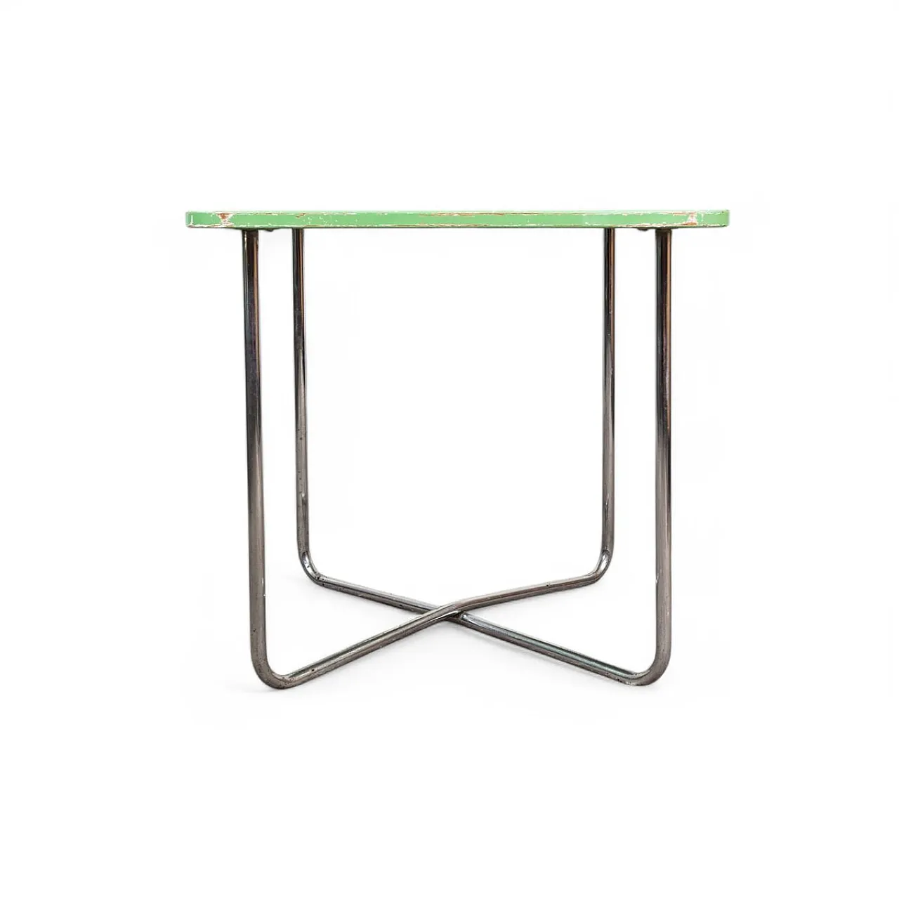 Bauhaus tubular steel dining table by Petr Vichr, 1930s 2