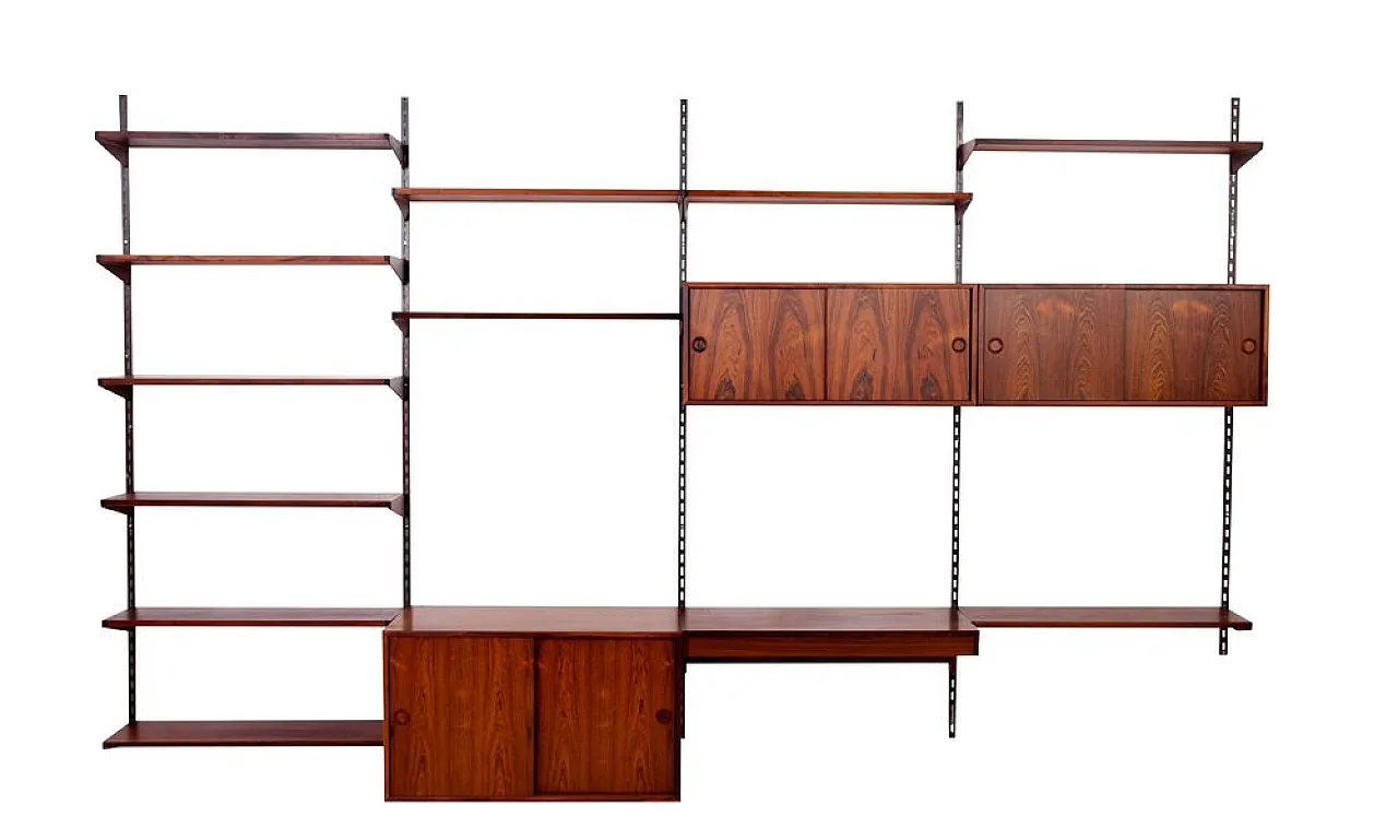 Wall unit by Kai Kristiansen per Feldballes Møbelfabrik, 1960s 1