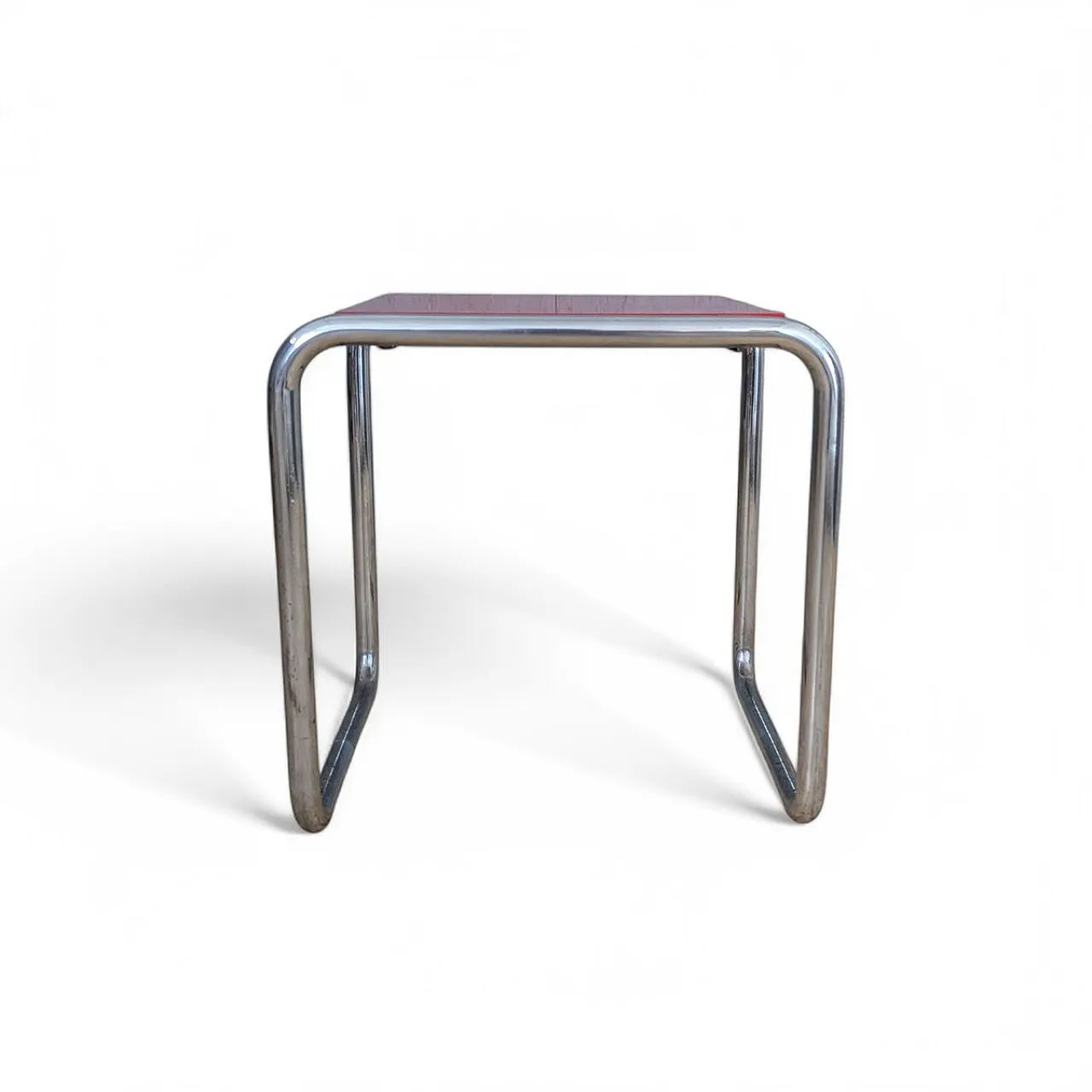 Early B 9 Bauhaus canteen stool by Marcel Breuer, 1930s 4