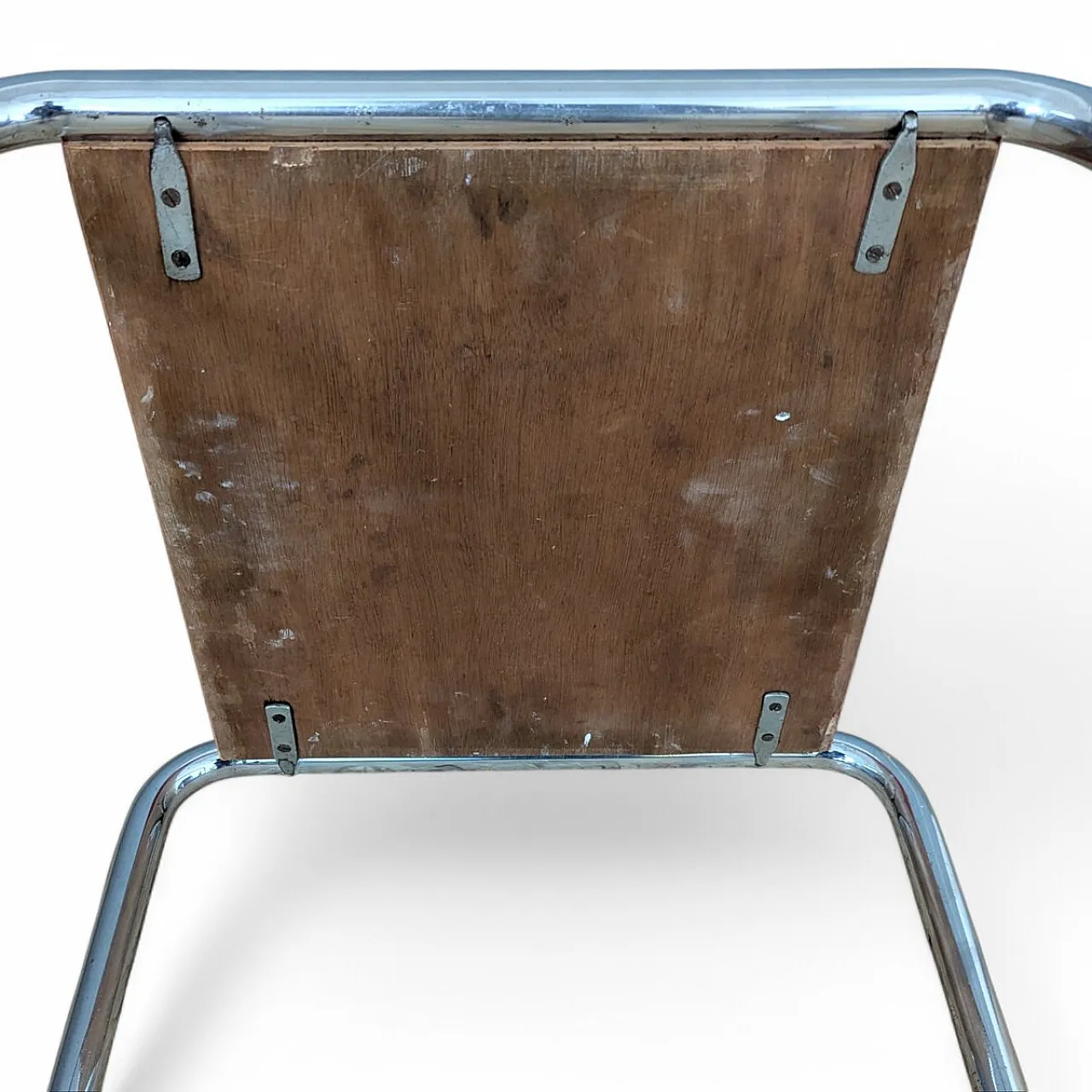 Early B 9 Bauhaus canteen stool by Marcel Breuer, 1930s 6