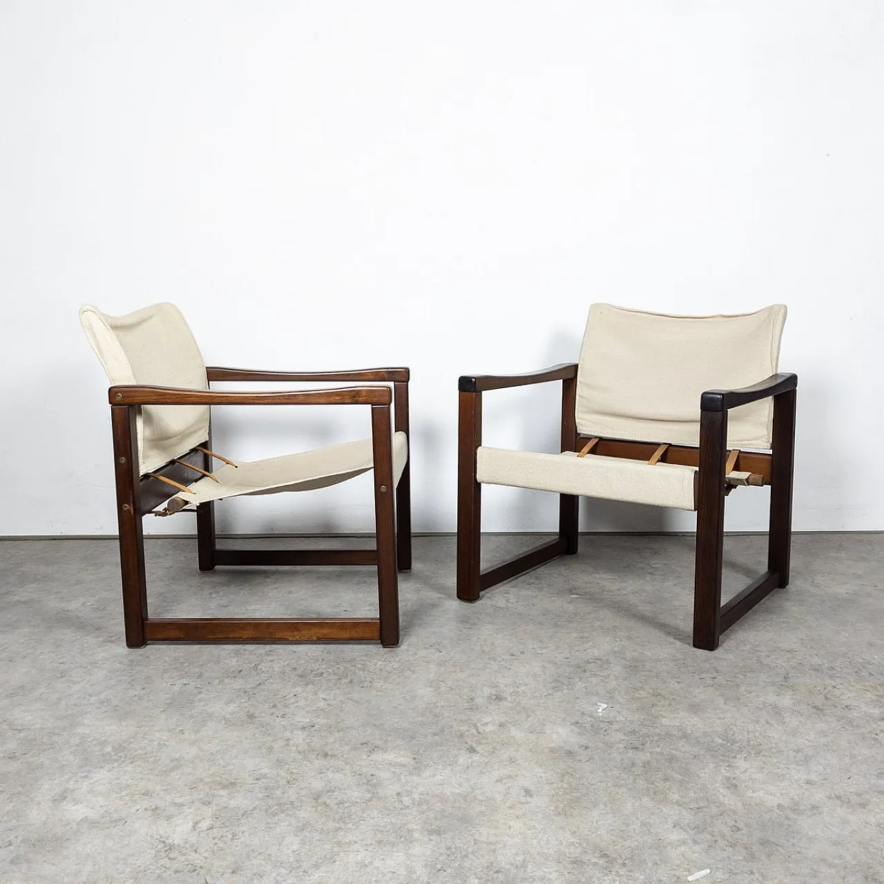 Pair of Diana Safari Chairs by Karin Mobring for Ikea, 1970s 1