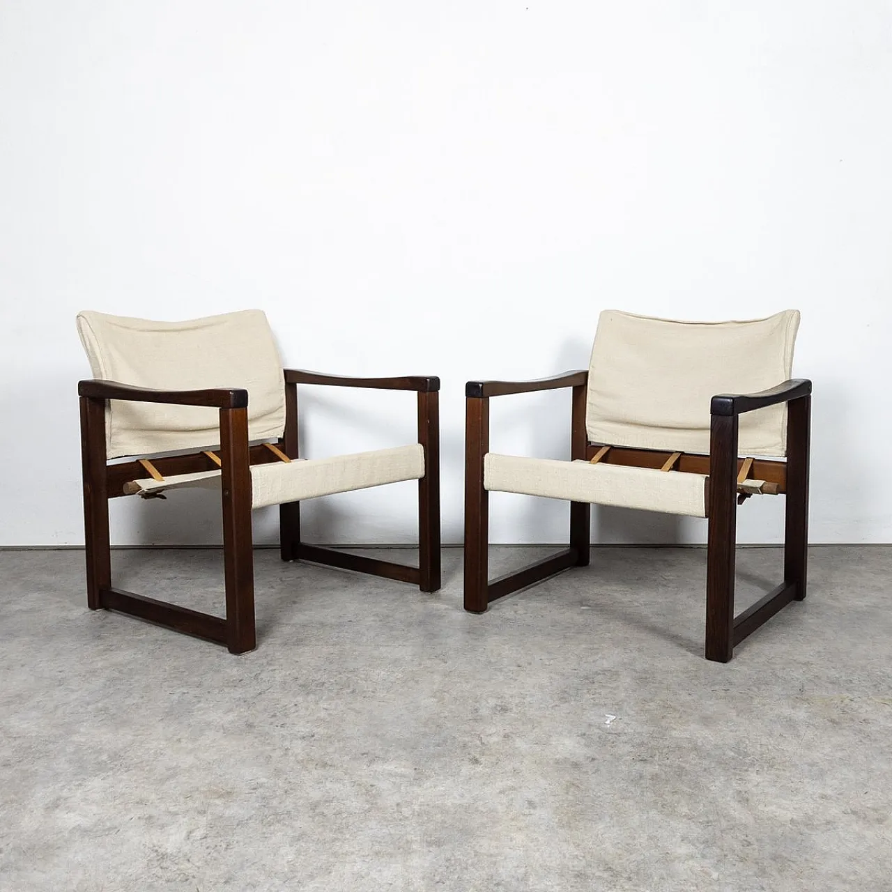 Pair of Diana Safari Chairs by Karin Mobring for Ikea, 1970s 2