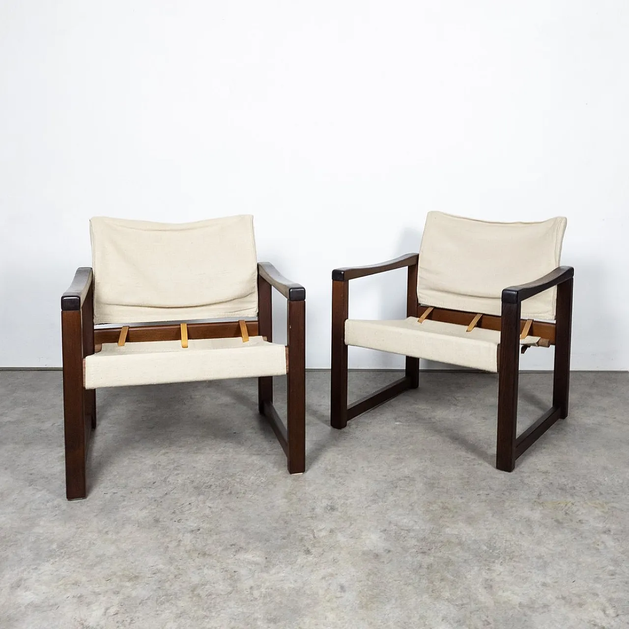 Pair of Diana Safari Chairs by Karin Mobring for Ikea, 1970s 4