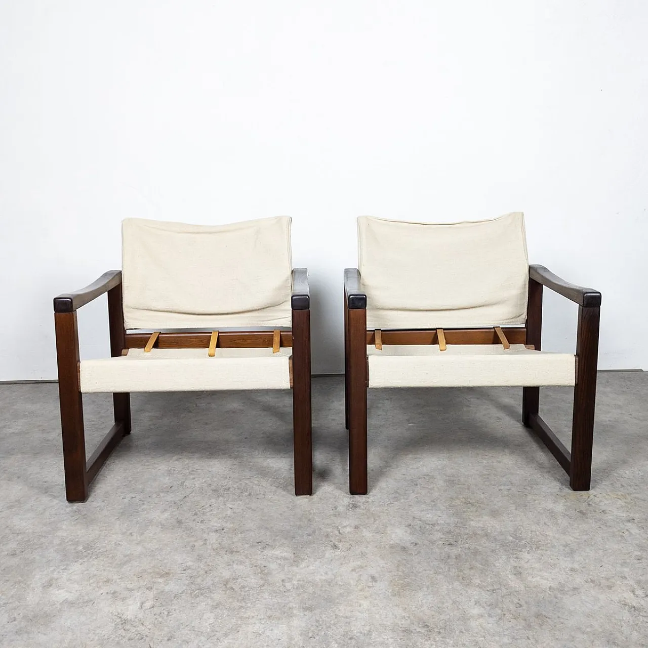 Pair of Diana Safari Chairs by Karin Mobring for Ikea, 1970s 5