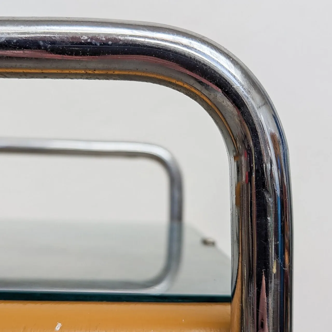 Pair of Bauhaus Tubular Steel Nightstands by Hynek Gottwald, 1930s 10