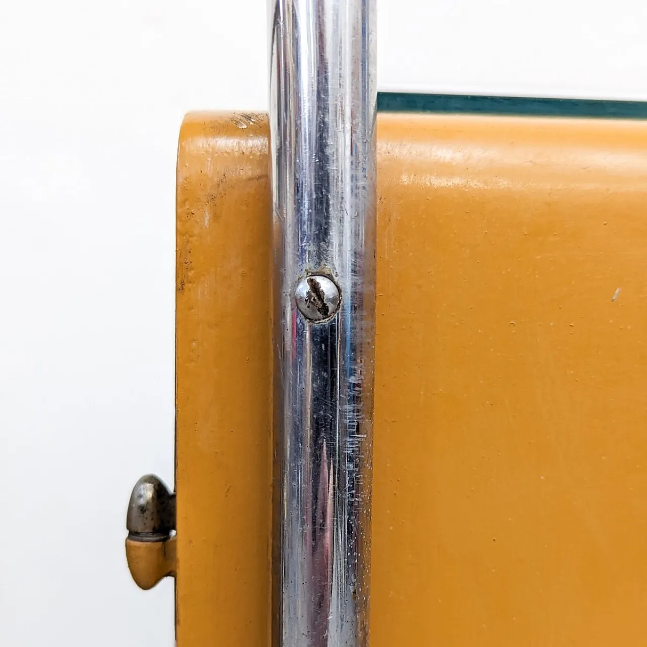 Pair of Bauhaus Tubular Steel Nightstands by Hynek Gottwald, 1930s 14