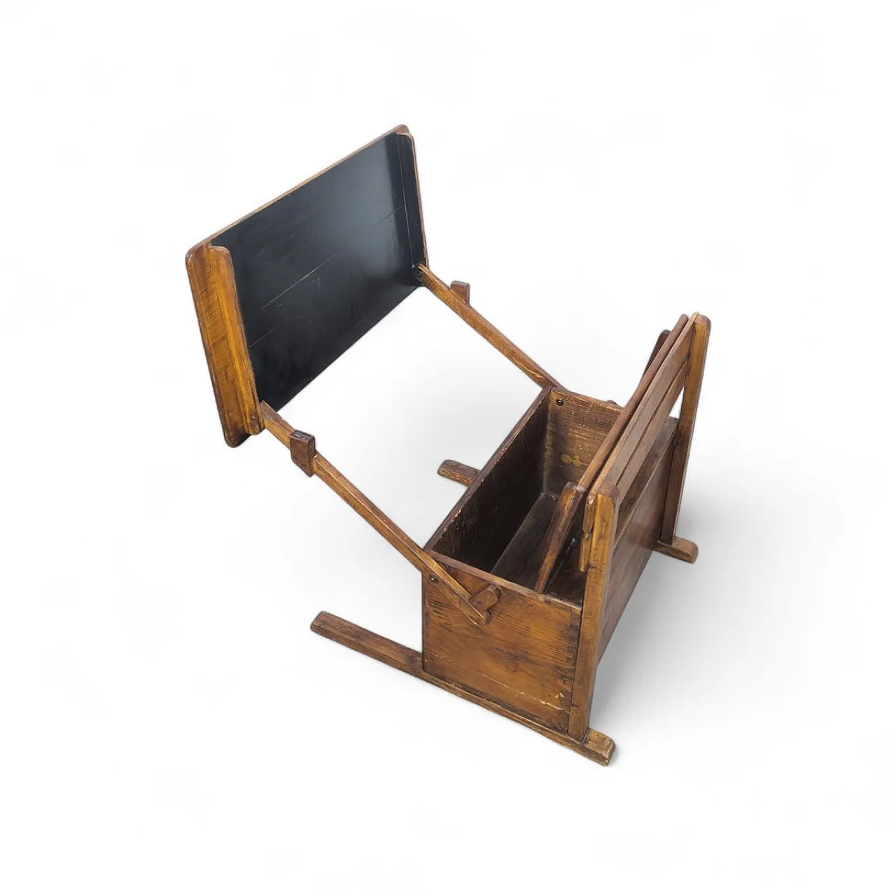 Bauhaus Wooden Kids Folding School Desk, 1920s 9