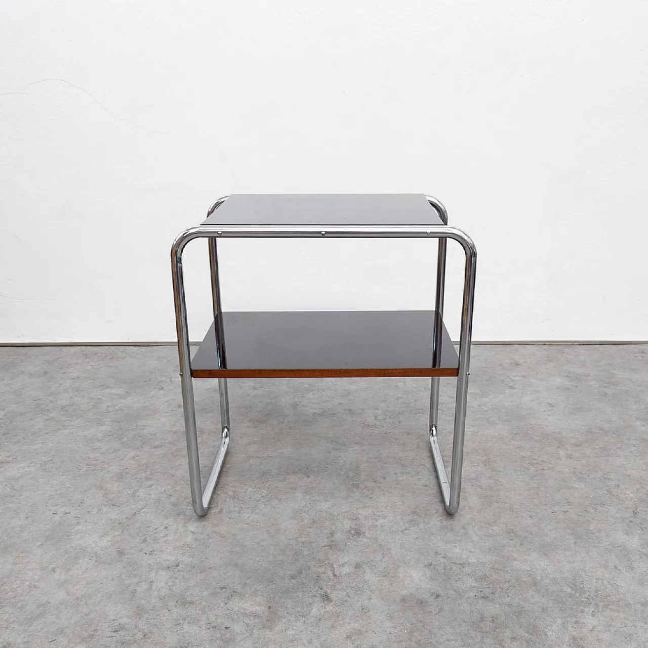 Bauhaus Tubular Steel Side Table by Marcel Breuer for Mücke Melder, 1930s 13