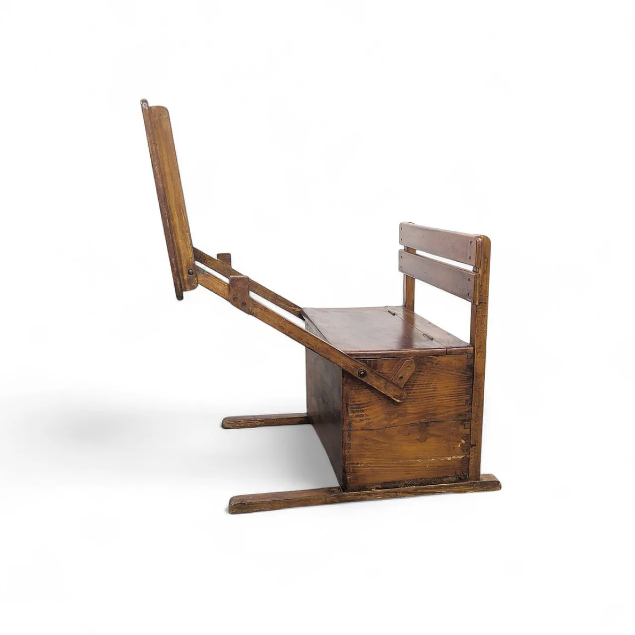 Bauhaus Wooden Kids Folding School Desk, 1920s 14