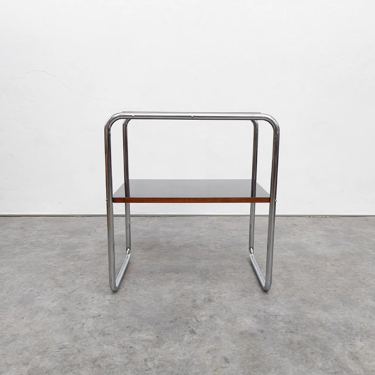 Bauhaus Tubular Steel Side Table by Marcel Breuer for Mücke Melder, 1930s 14