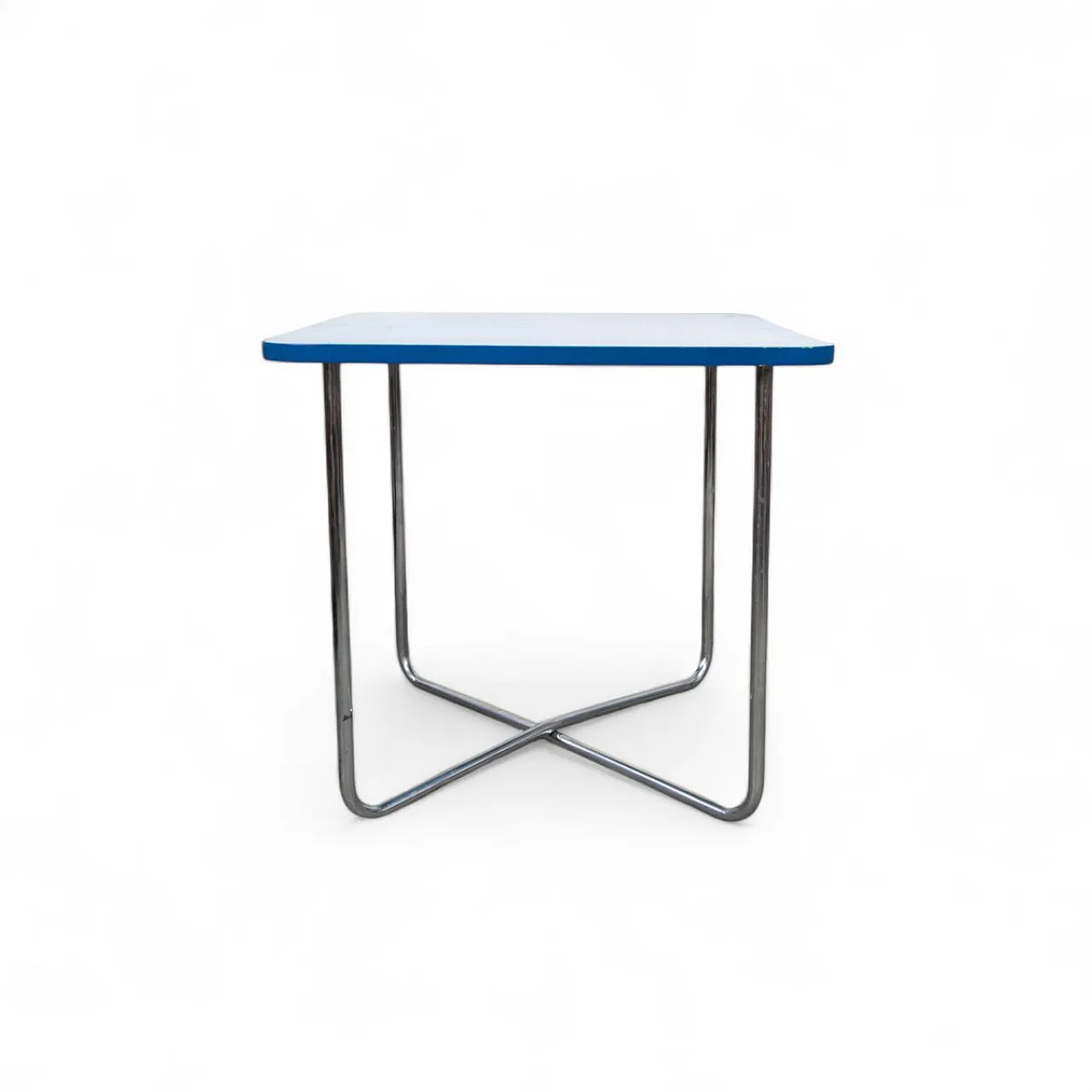 Bauhaus tubular steel table by Petr Vichr for Vichr a Spol., 1930s 4