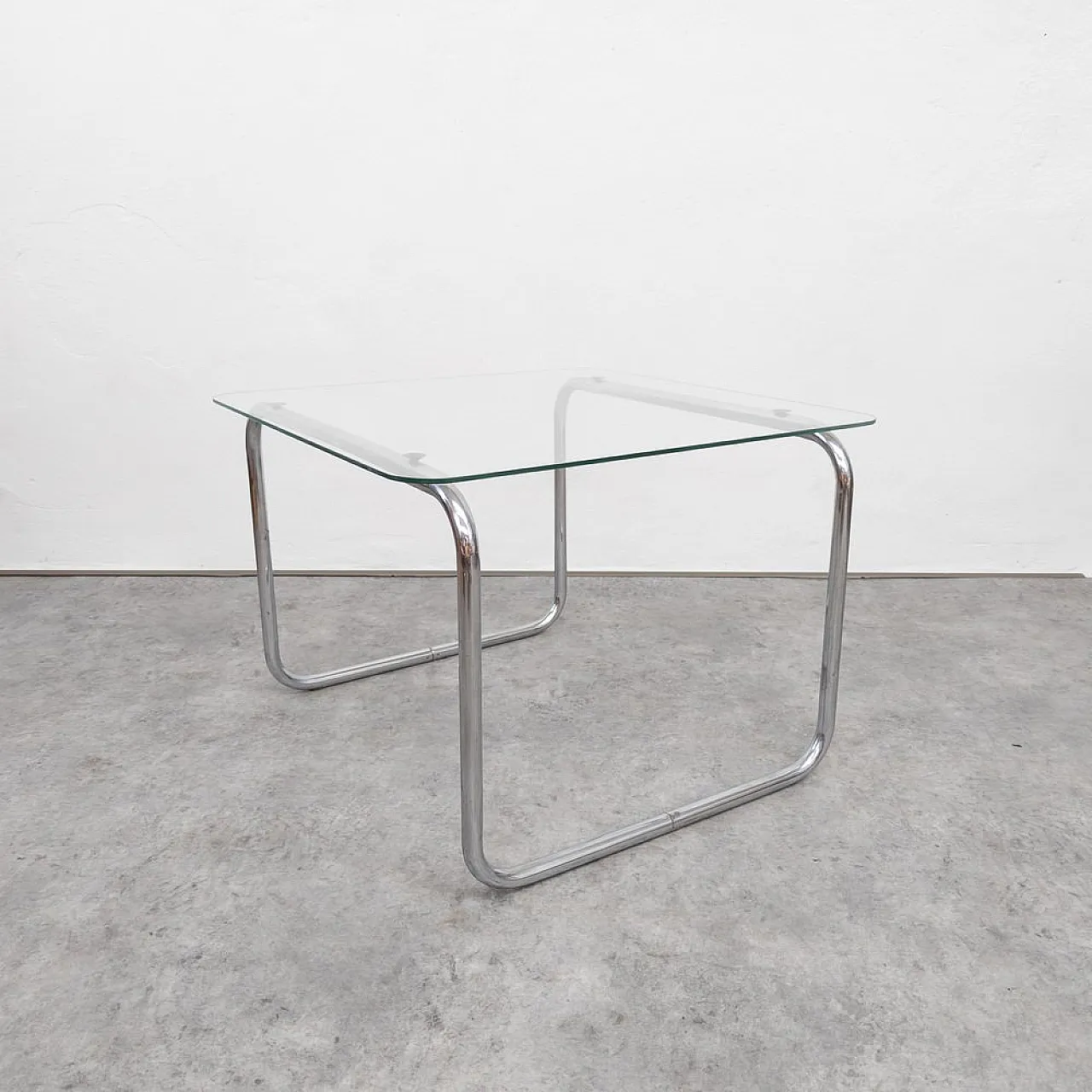 Mid-Century tubular steel coffee table by Kovona, 1950s 1