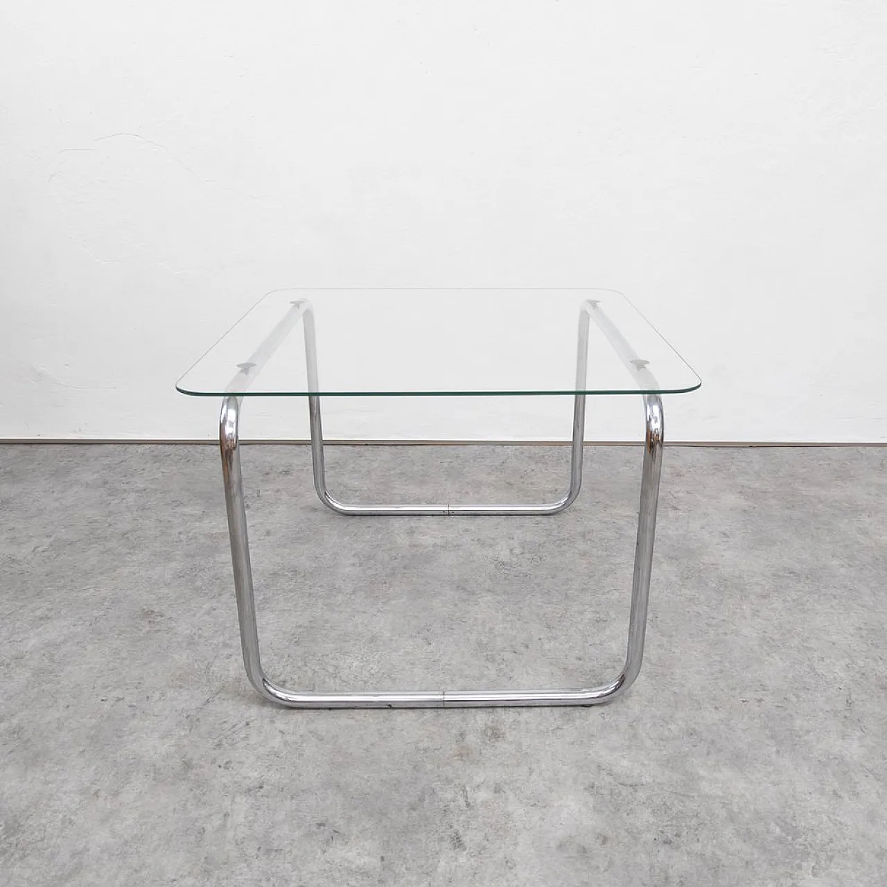 Mid-Century tubular steel coffee table by Kovona, 1950s 3