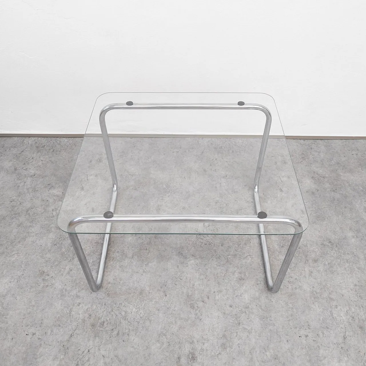 Mid-Century tubular steel coffee table by Kovona, 1950s 5