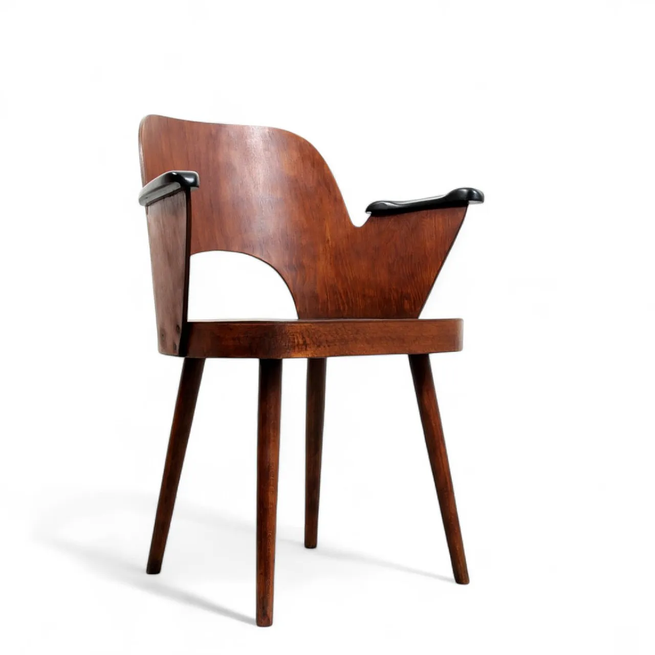 Mid-Century No.515 armchair by Oswald Haerdtl for Thonet/Ton, 1950s 6