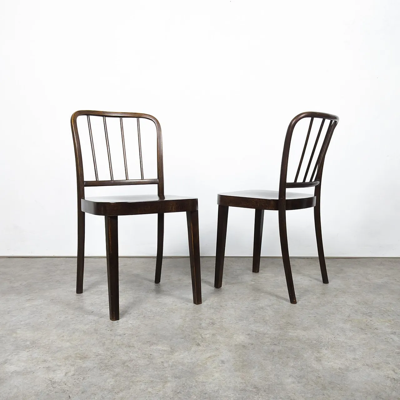 4 A 811/4 Chairs by Josef Hoffmann, 1930s 3