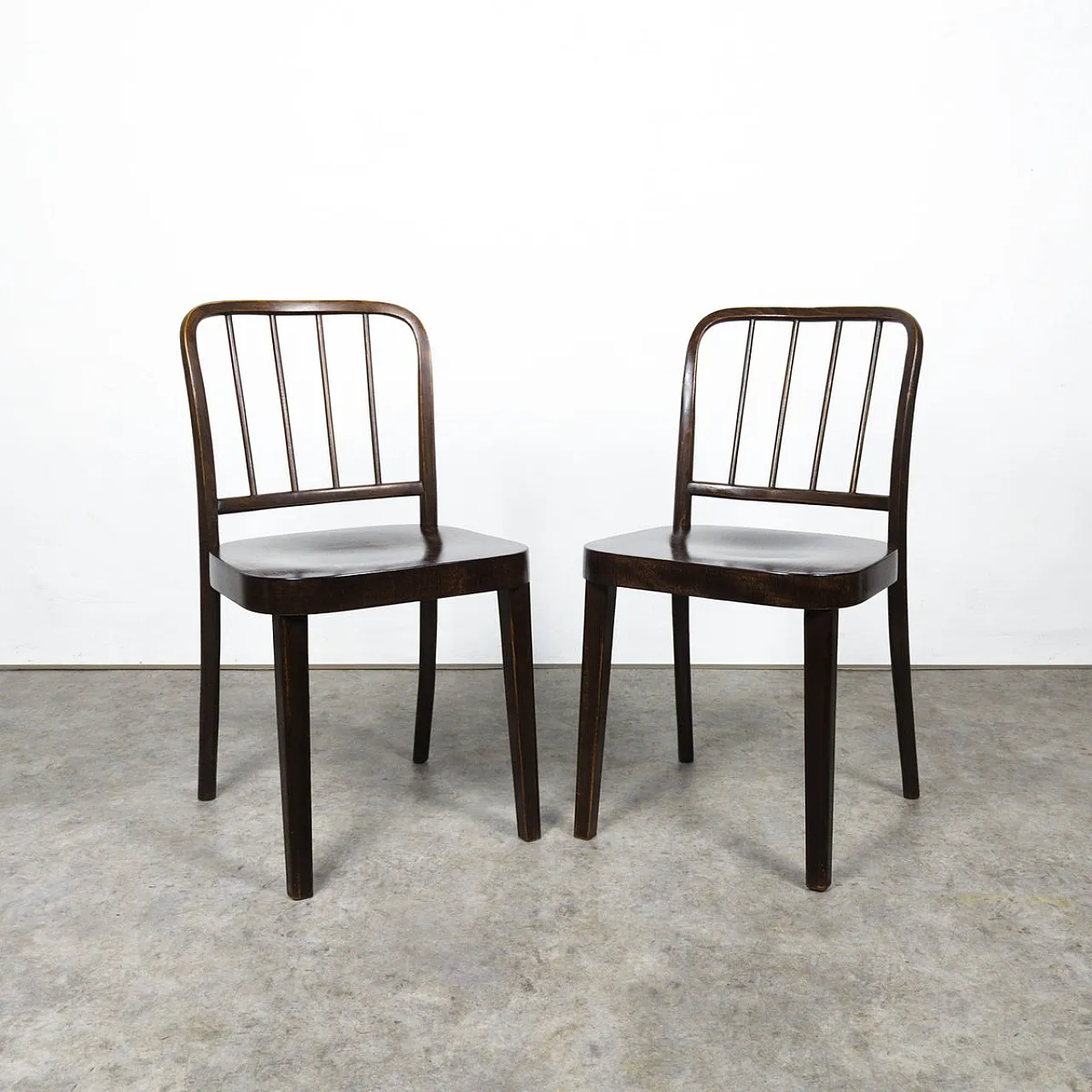 4 A 811/4 Chairs by Josef Hoffmann, 1930s 5